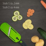 Borner Multi Slicer Green with Food Holder