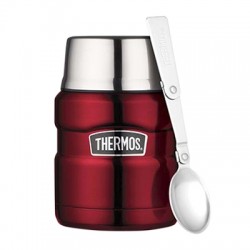  Thermos Food Flask Insulated King 470ml Red