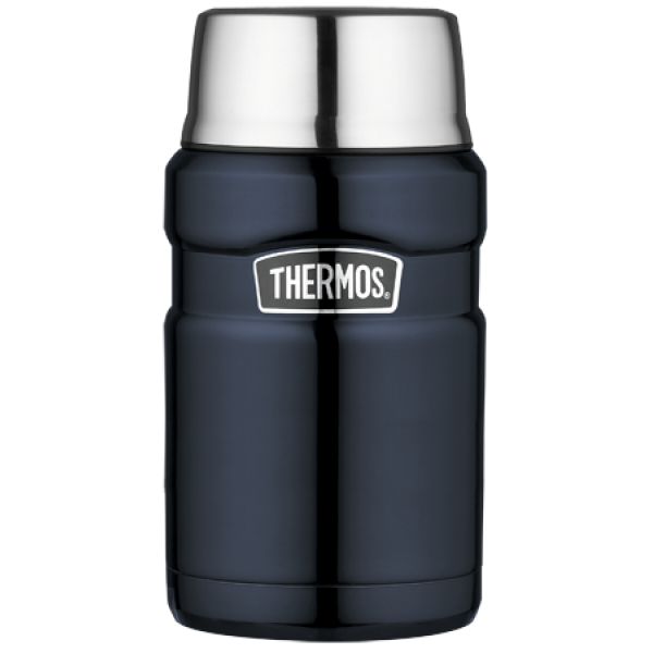  Thermos Food Flask SS Insulated 710ml - Midnight Blue