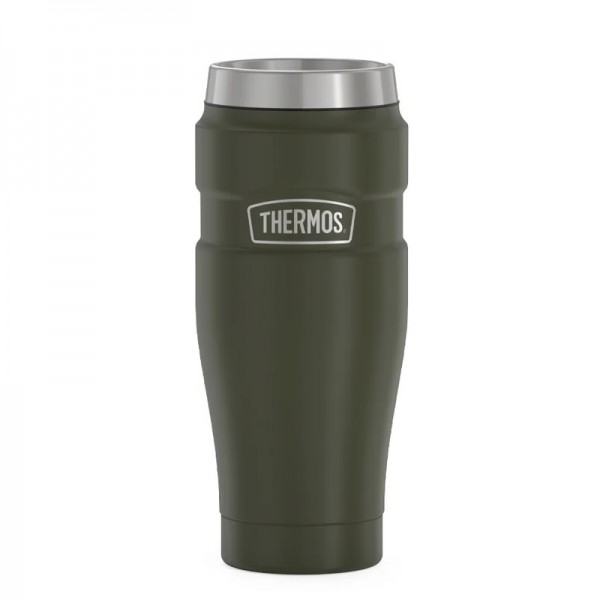  Thermos King Vacuum Insulated Tumbler 470ml Stainless - Matte Army Green