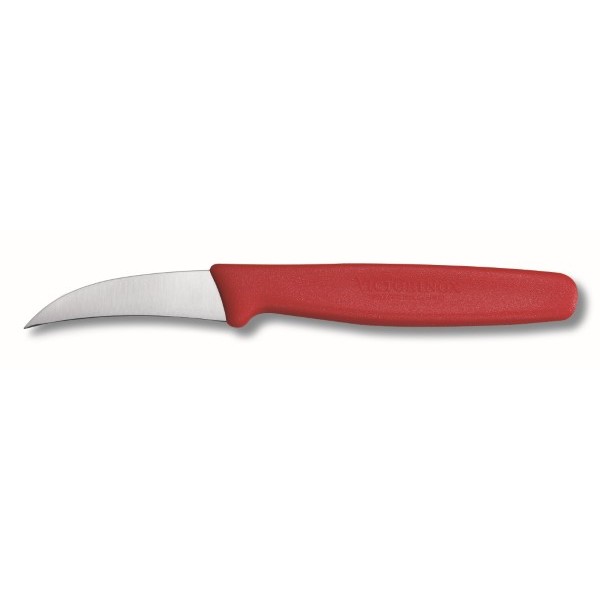Victorinox - Shaping Knife,6cm Curved Blade,Nylon - Red