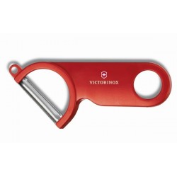 Victorinox - Swiss Peeler,Stainless Steel Blade,Red