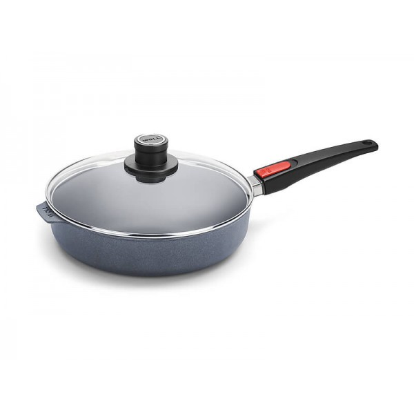 WOLL Diamond Lite Detach Handle Induct Saute Pan 28cm With Lid Gift Boxed
