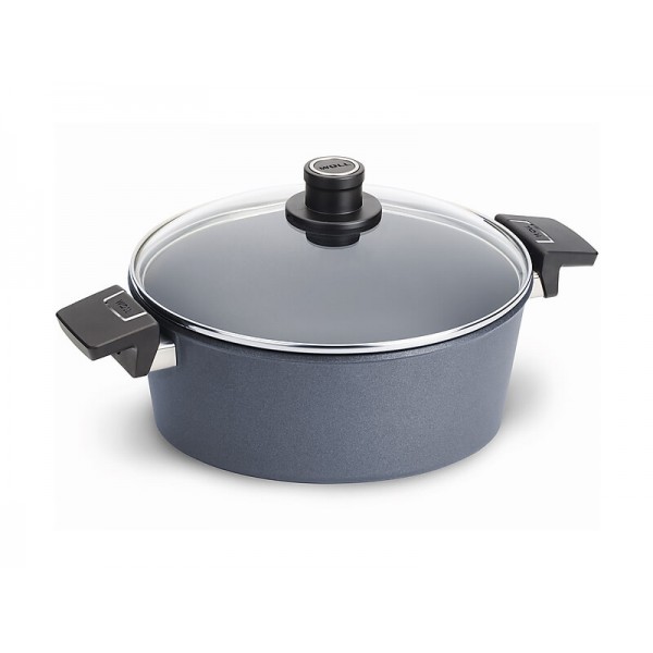WOLL Diamond Lite Fix Handle Induction Casserole 28cm 5.5L With Lid Gift Boxed