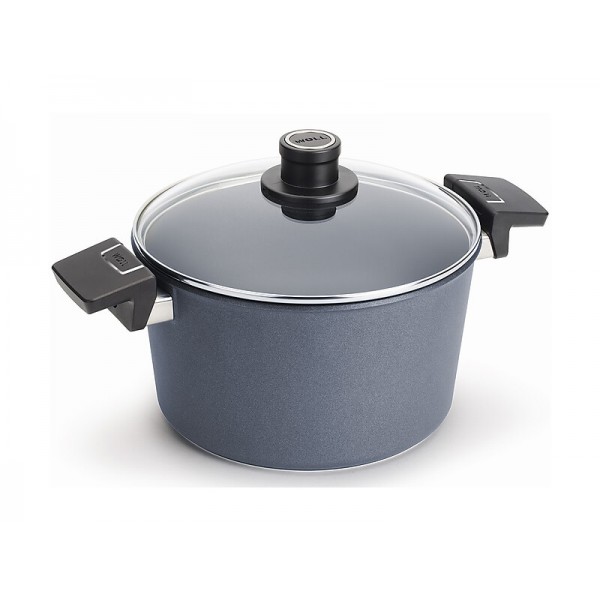 WOLL Diamond Lite Fix Handle Induction Stock Pot 24cm 5L With Lid Gift Boxed