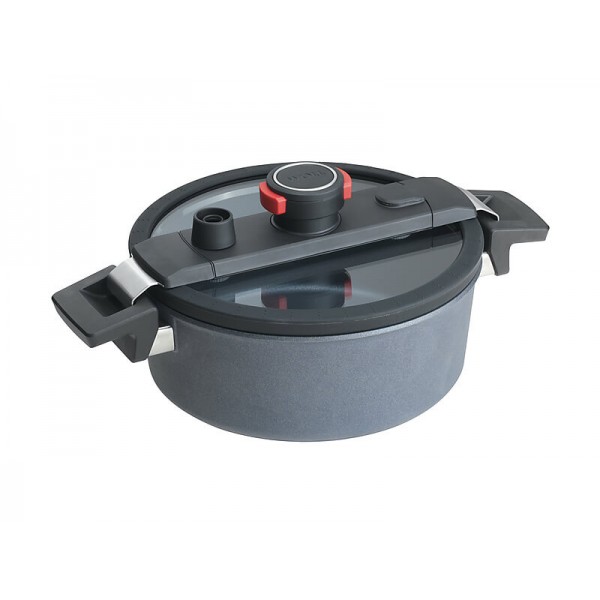 WOLL Diamond Active Lite Fix Handle Induction Low Presure Casserole 28cm 5.5L With Lid Gift Boxed