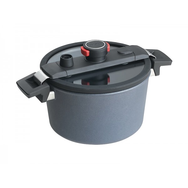 WOLL Diamond Active Lite Fix Handle Induction Low Presure Pot 24cm 5L With Lid Gift Boxed